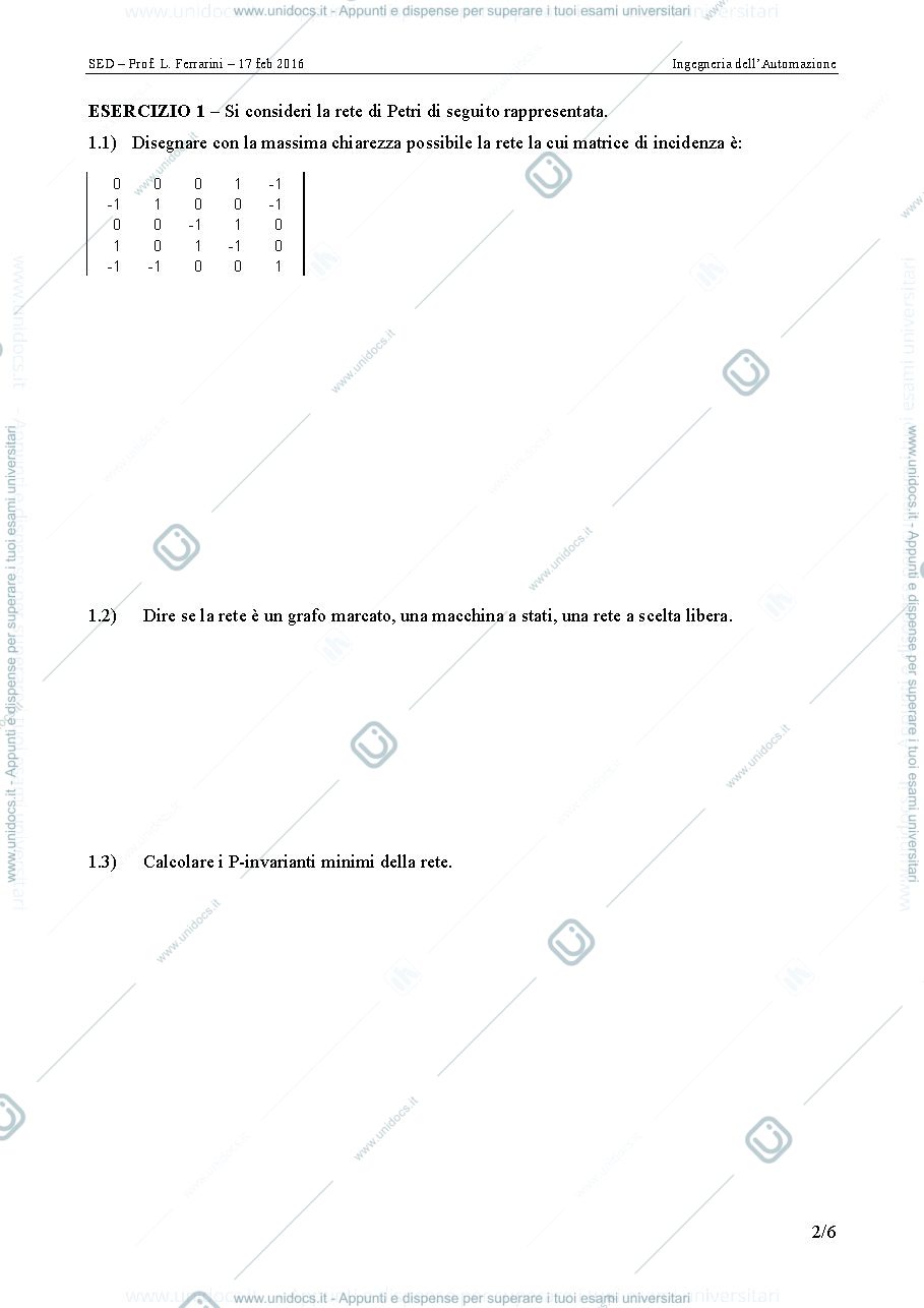 Anteprima pagina 2 — temadesameSED_17 feb 2016_v1 temi d'esame prof: Ferrarini