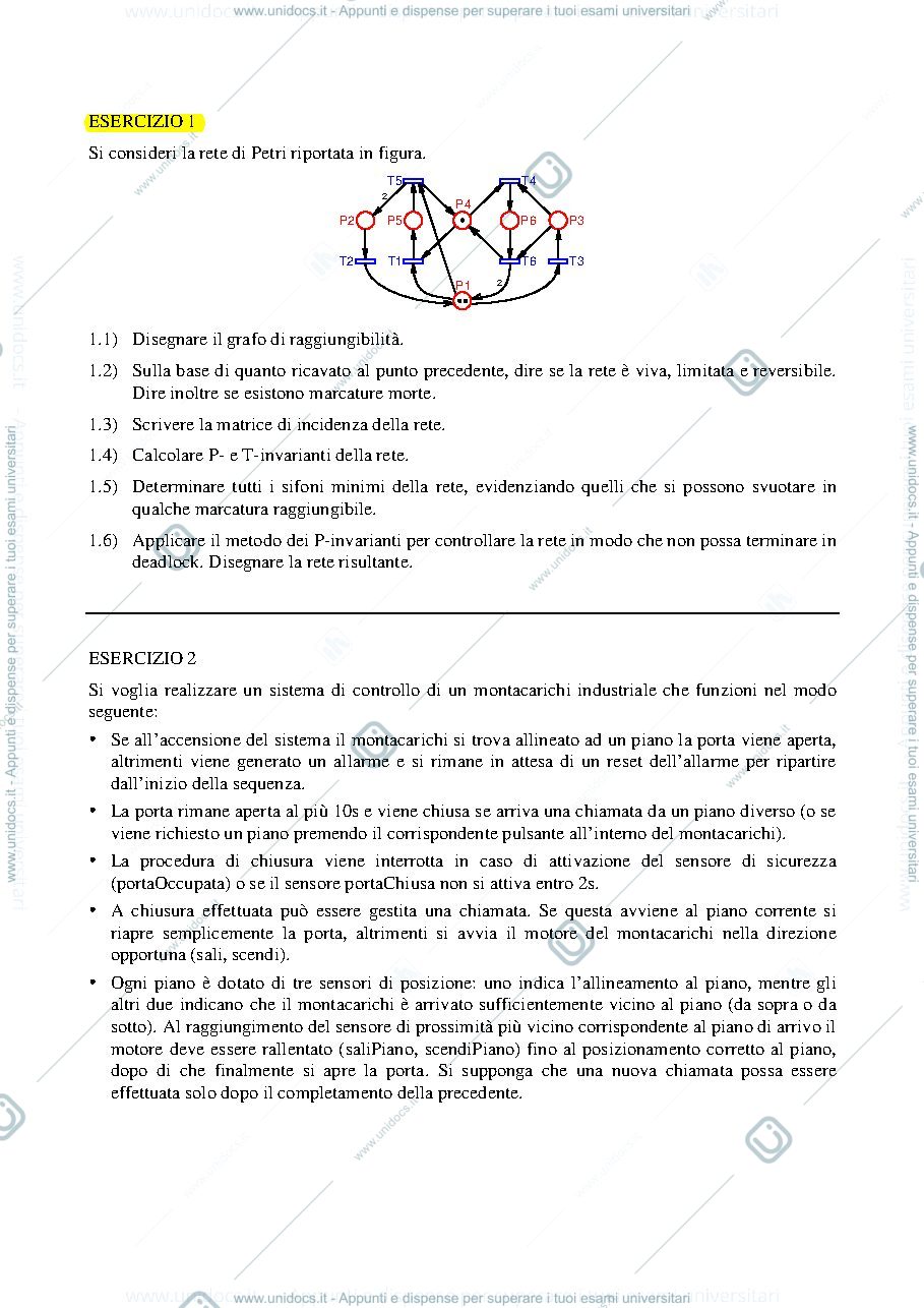 Anteprima pagina 2 — 180215-a2 temi d'esame prof: Piroddi