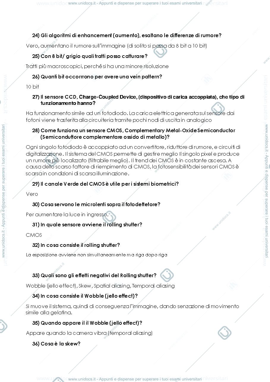Anteprima pagina 3 — domande biometria