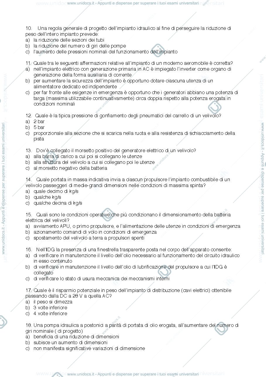 Anteprima pagina 2 — Domande d'esame