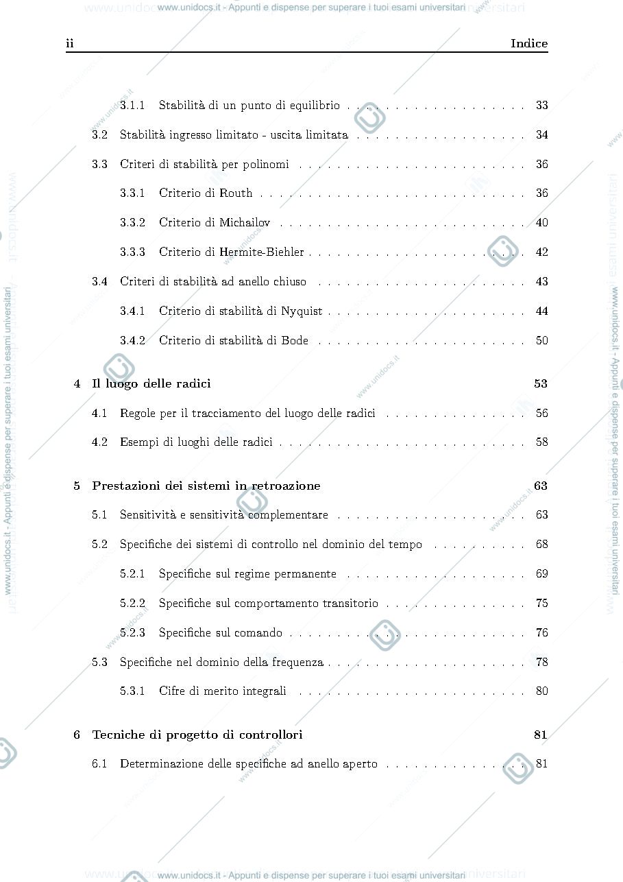 Anteprima pagina 4 — Sistemi di Controllo