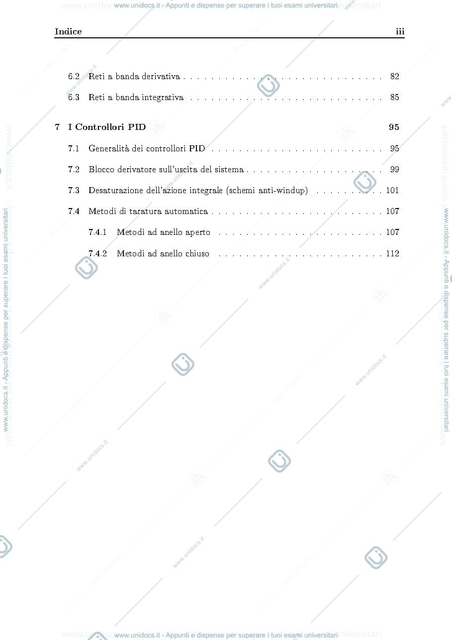 Anteprima pagina 5 — Sistemi di Controllo