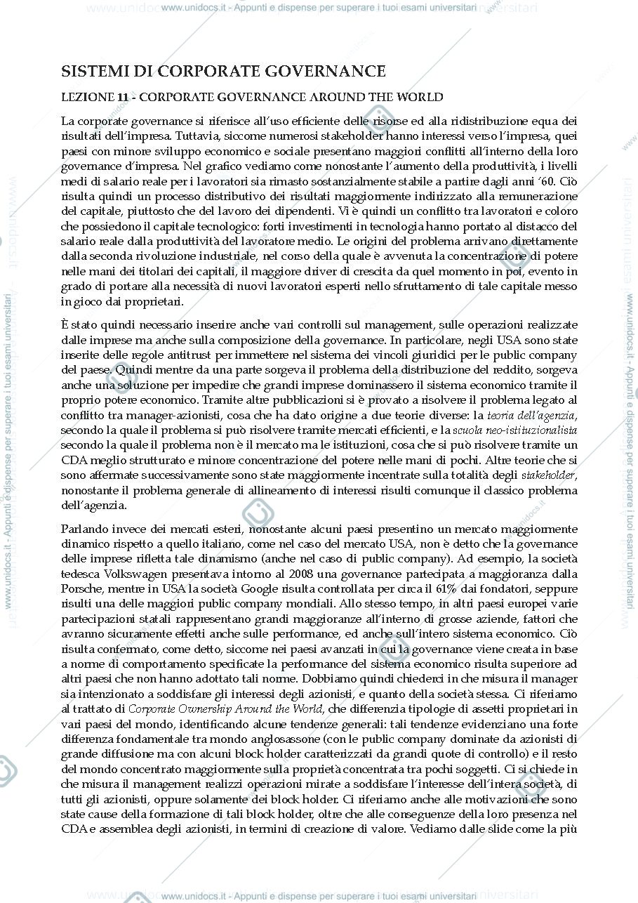 Anteprima pagina 1 — Appunti seconda parte