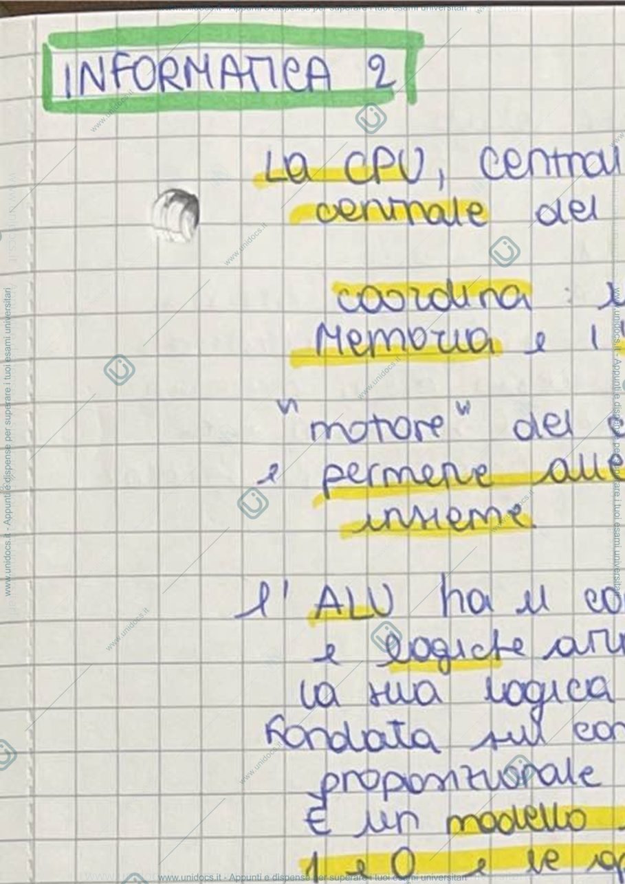 Anteprima pagina 1 — programma sistemi elaborazione dell'informazione 2/3