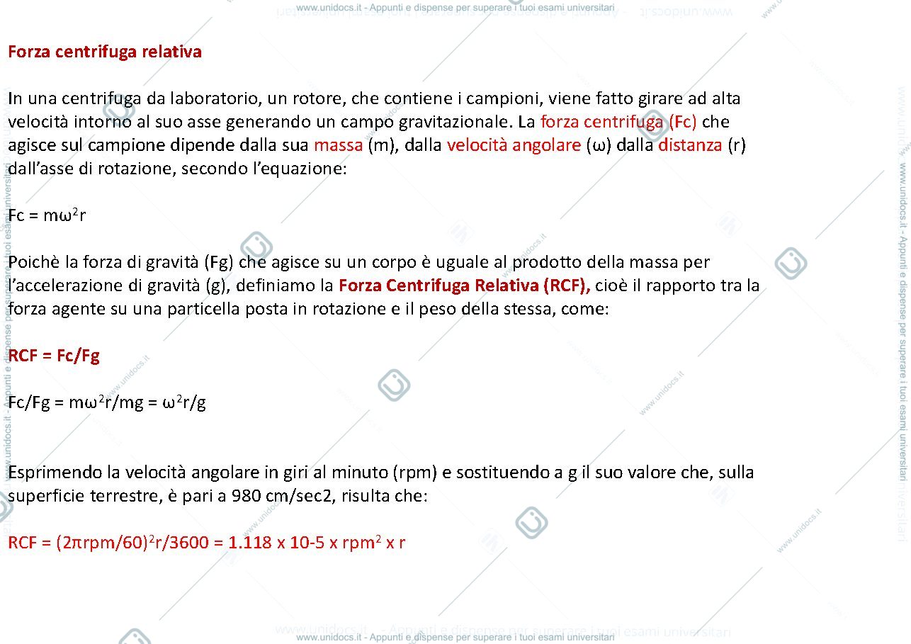 Anteprima pagina 3 — le centrifughe
