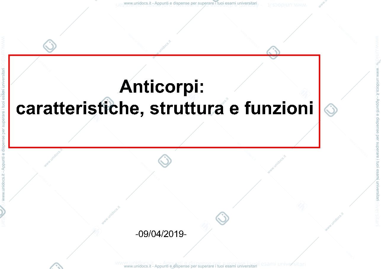 Anteprima pagina 1 — anticorpi