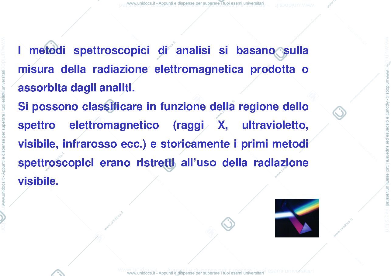 Anteprima pagina 2 — spettrometria di assorbimento