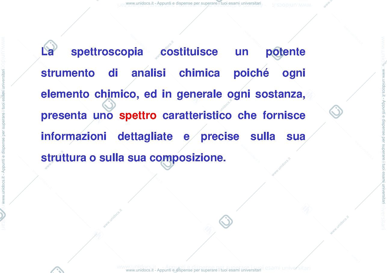 Anteprima pagina 3 — spettrometria di assorbimento