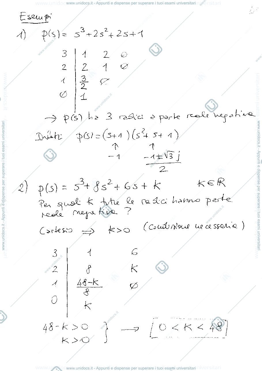 Anteprima pagina 3 — Sistemi Dinamici - parte 6/6