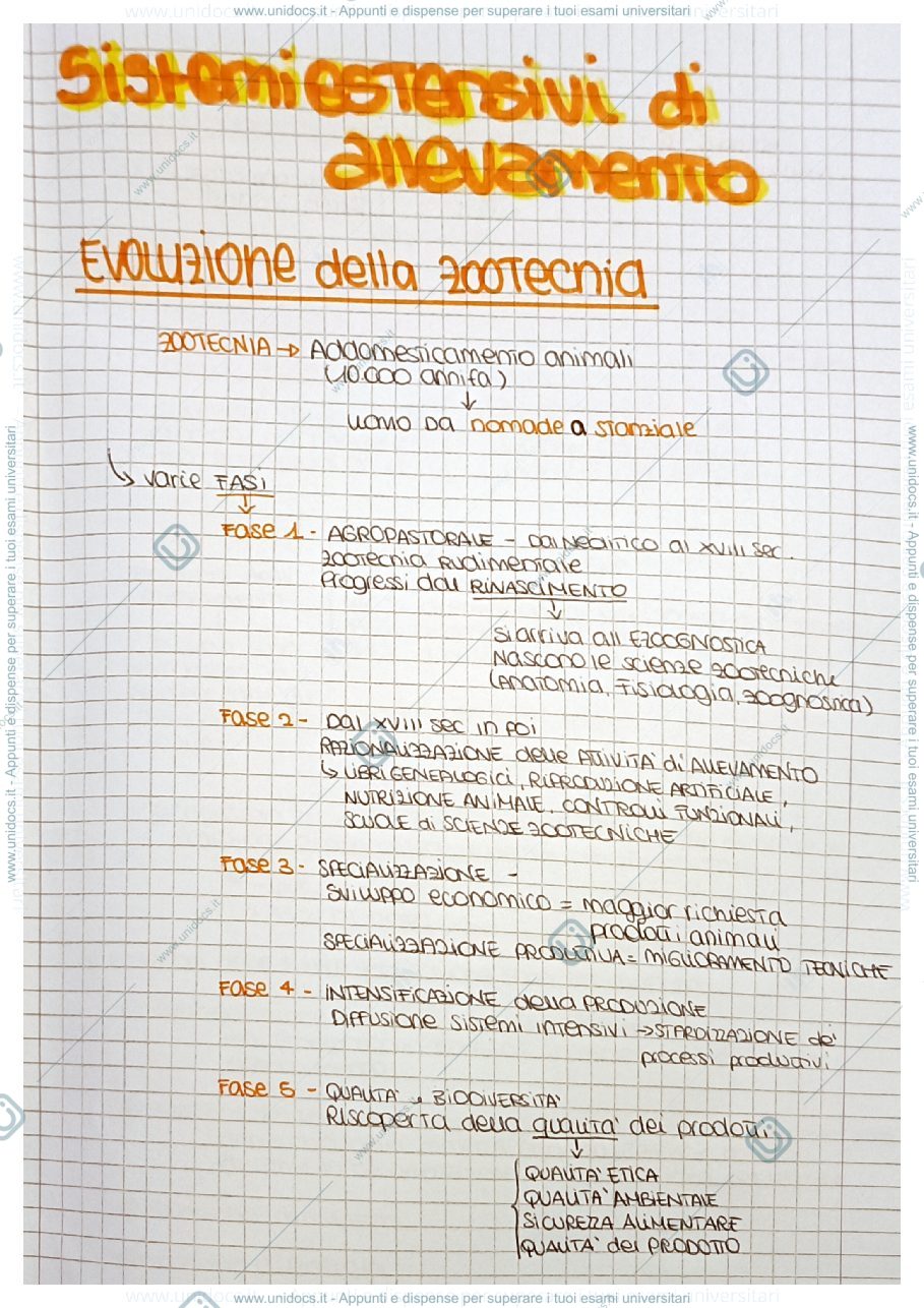 Anteprima pagina 1 — EVOLUZIONE DELLA ZOOTECNIA