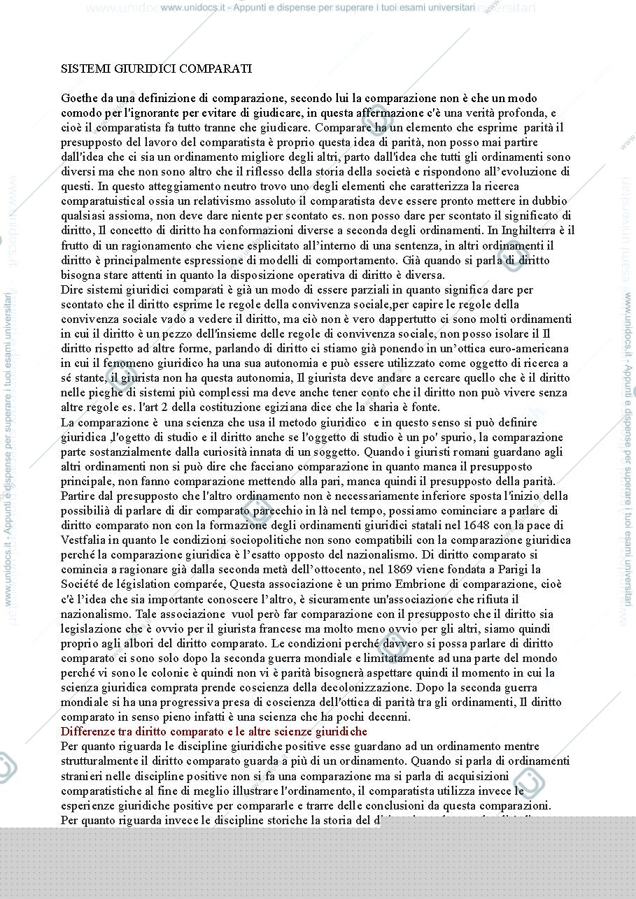 Anteprima pagina 1 — sistemi giuridici
