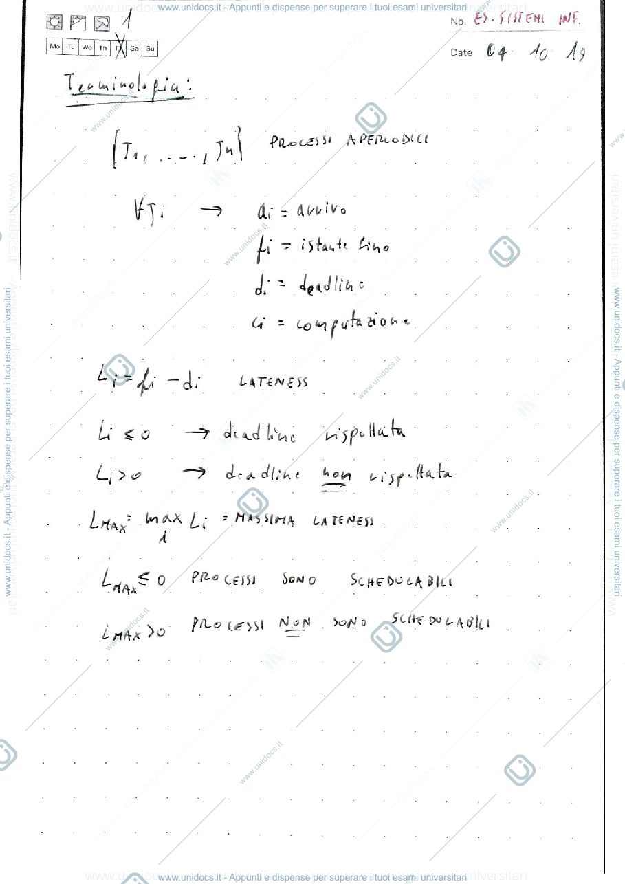 Anteprima pagina 1 — esercizi prof: Gatti Nicola