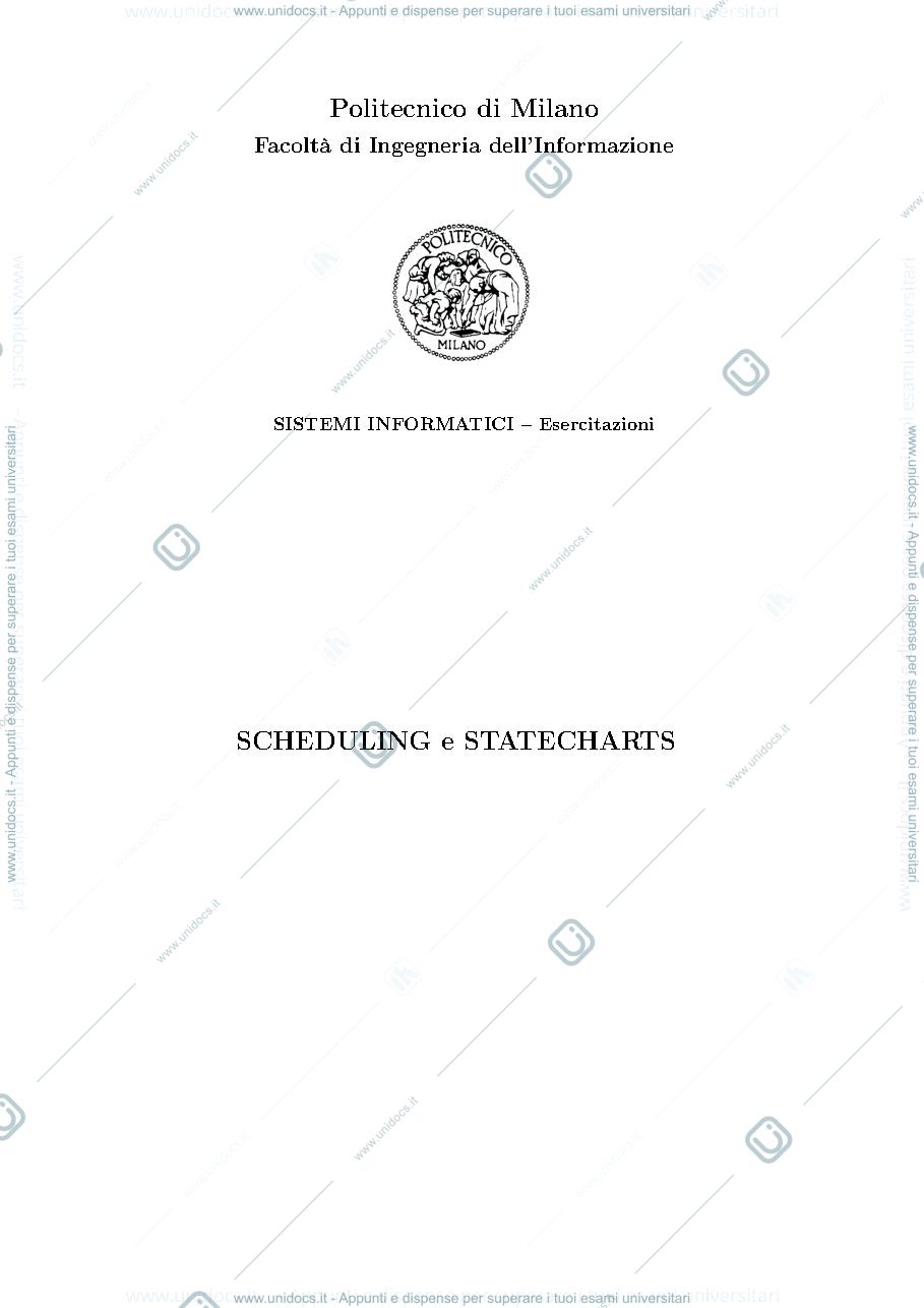 Anteprima pagina 1 — TESTO ESERCITAZIONI esercizi prof: Gatti Nicola