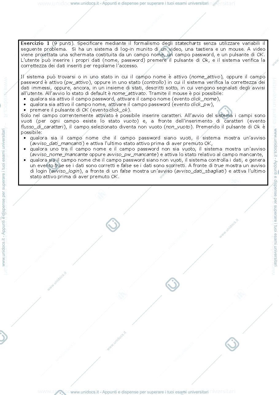 Anteprima pagina 2 — 2006.09.13  esami prof: Gatti