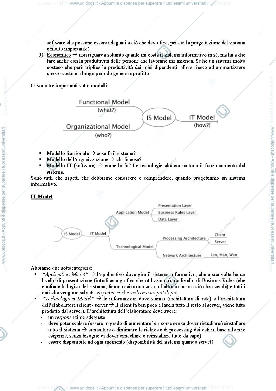 Anteprima pagina 4 — Sistemi Informativi Aziendali