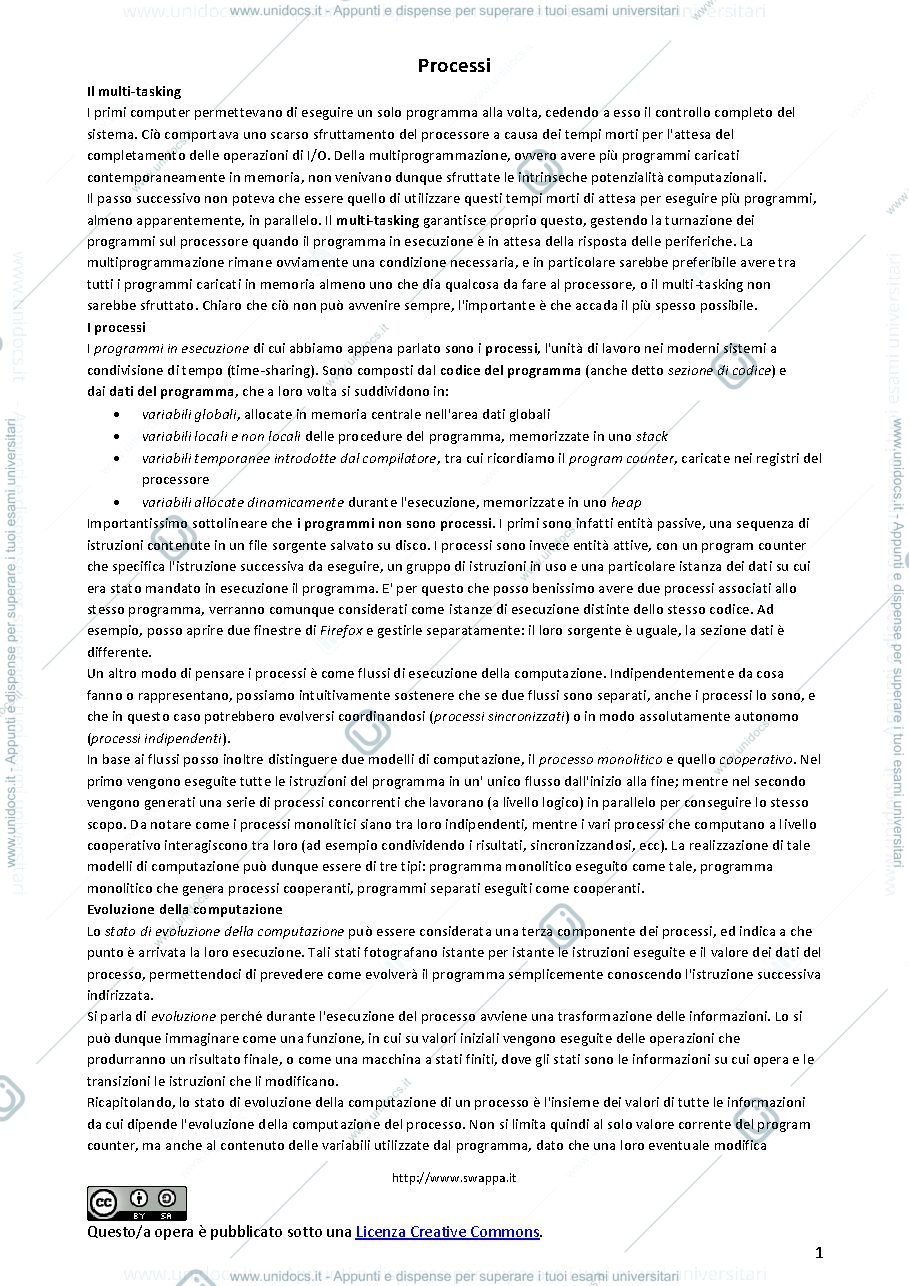 Anteprima pagina 1 — appunti1aparte