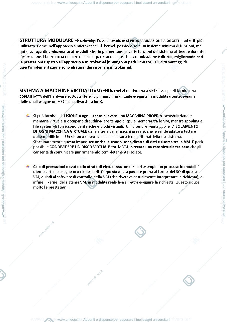 Anteprima pagina 2 — SISTEMI OPERATIVI 1
