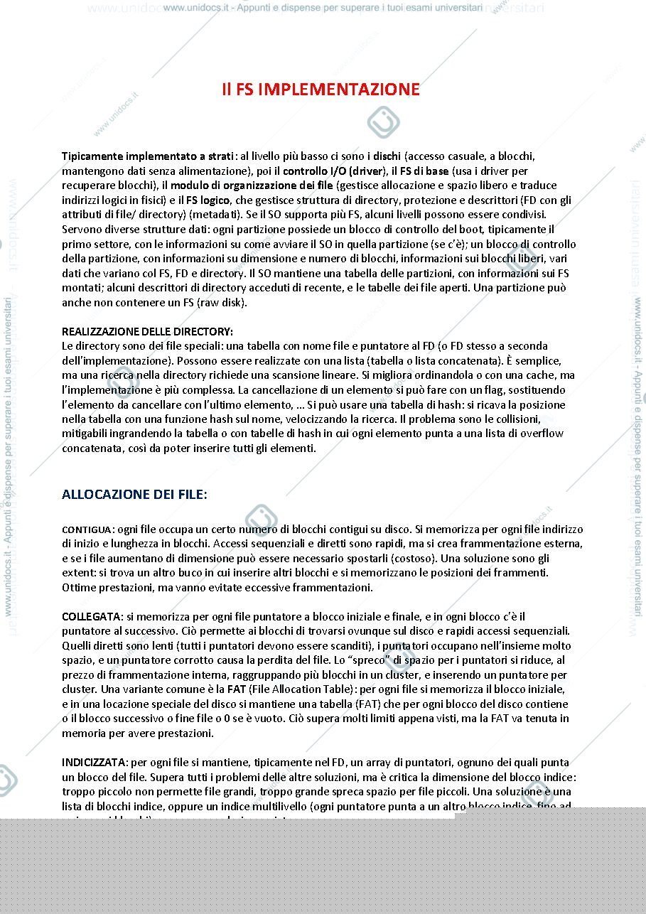 Anteprima pagina 3 — SISTEMI OPERATIVI 2