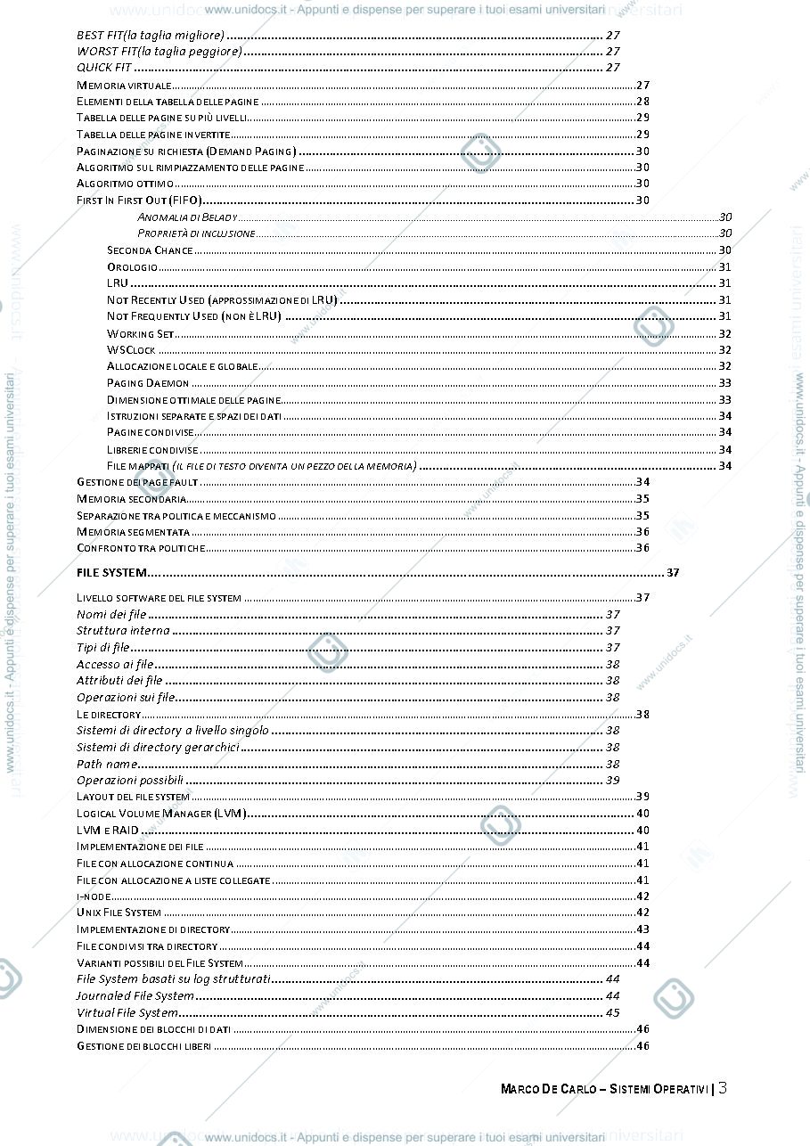 Anteprima pagina 3 — sistemi operativi 