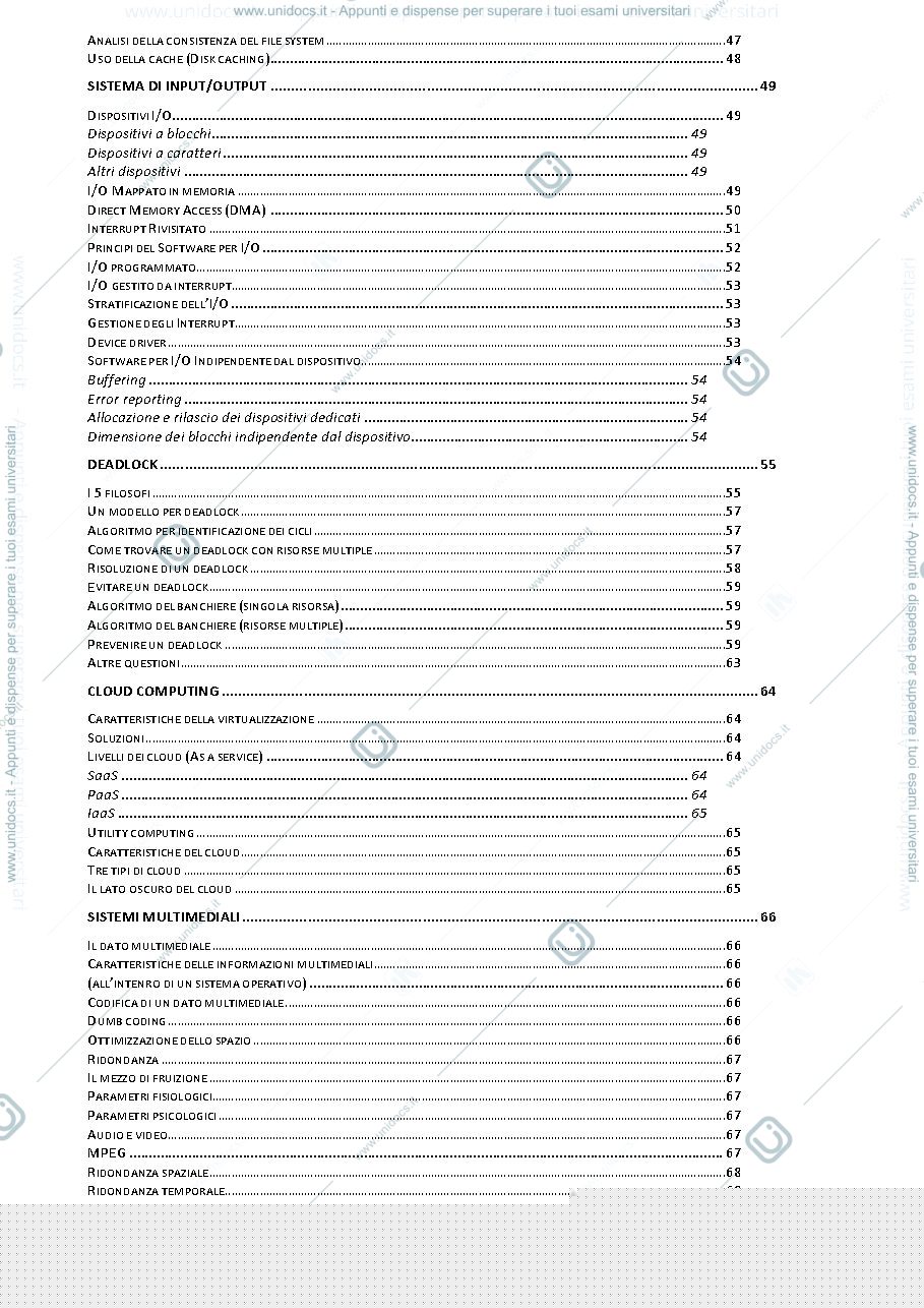 Anteprima pagina 4 — sistemi operativi 