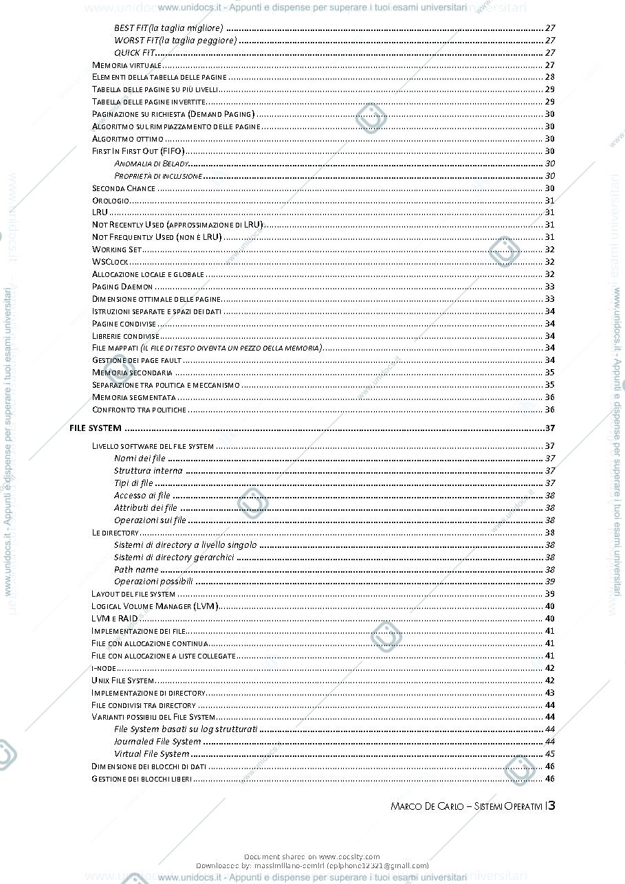 Anteprima pagina 4 — SISTEMI OPERATIVI