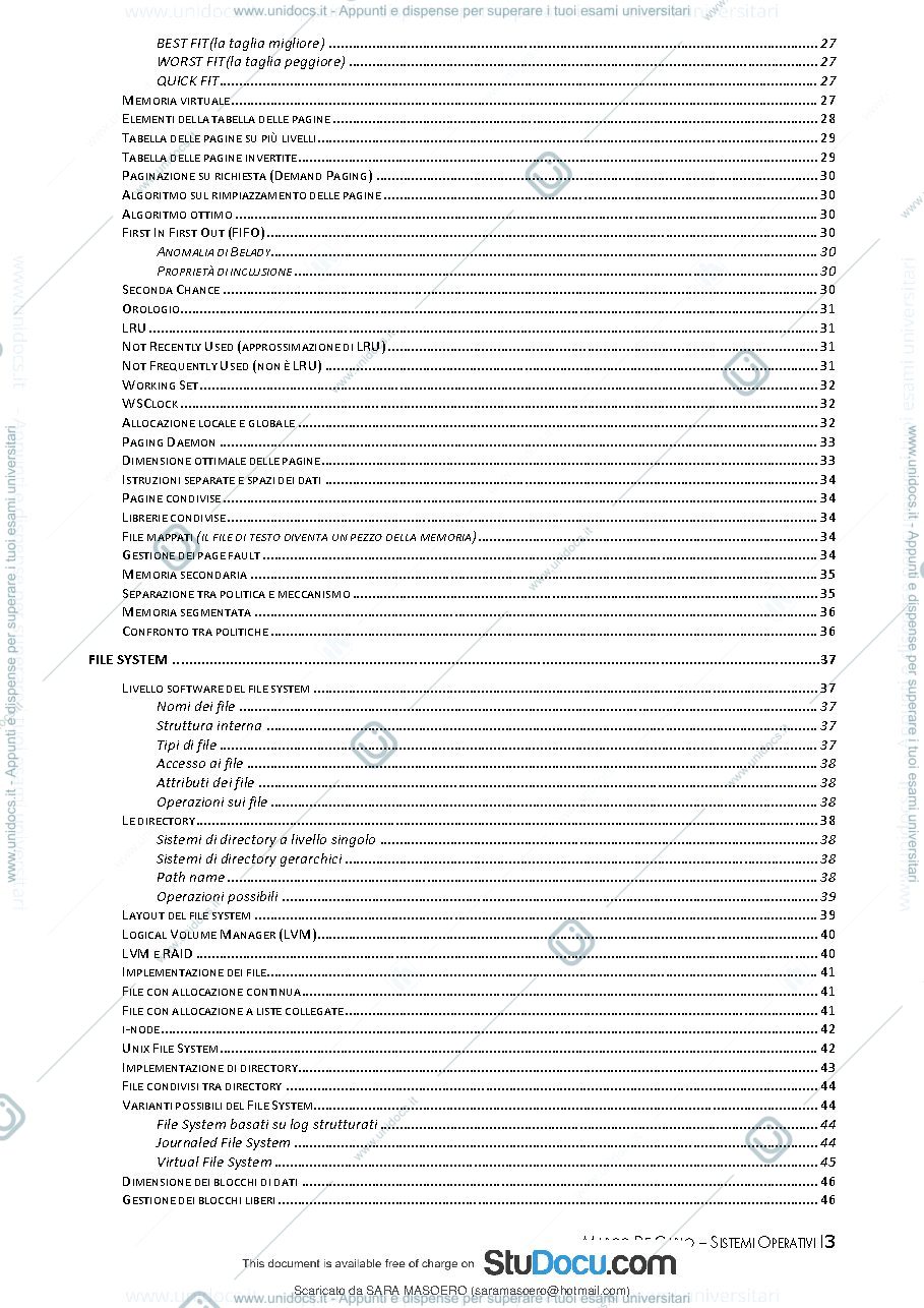 Anteprima pagina 4 — SISTEMI OPERATIVI 