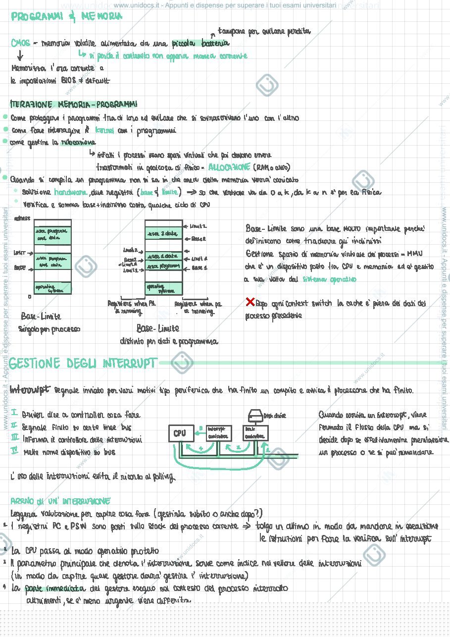 Anteprima pagina 2 — appunti pt.1