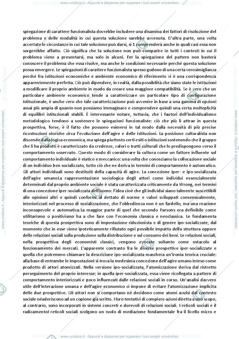 Anteprima pagina 2 — Riassunto Società ed ECONOMIA