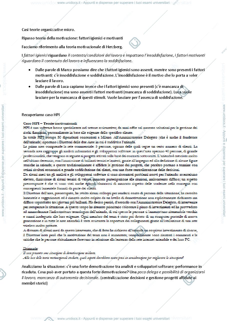 Anteprima pagina 1 — sistemi organizzativi