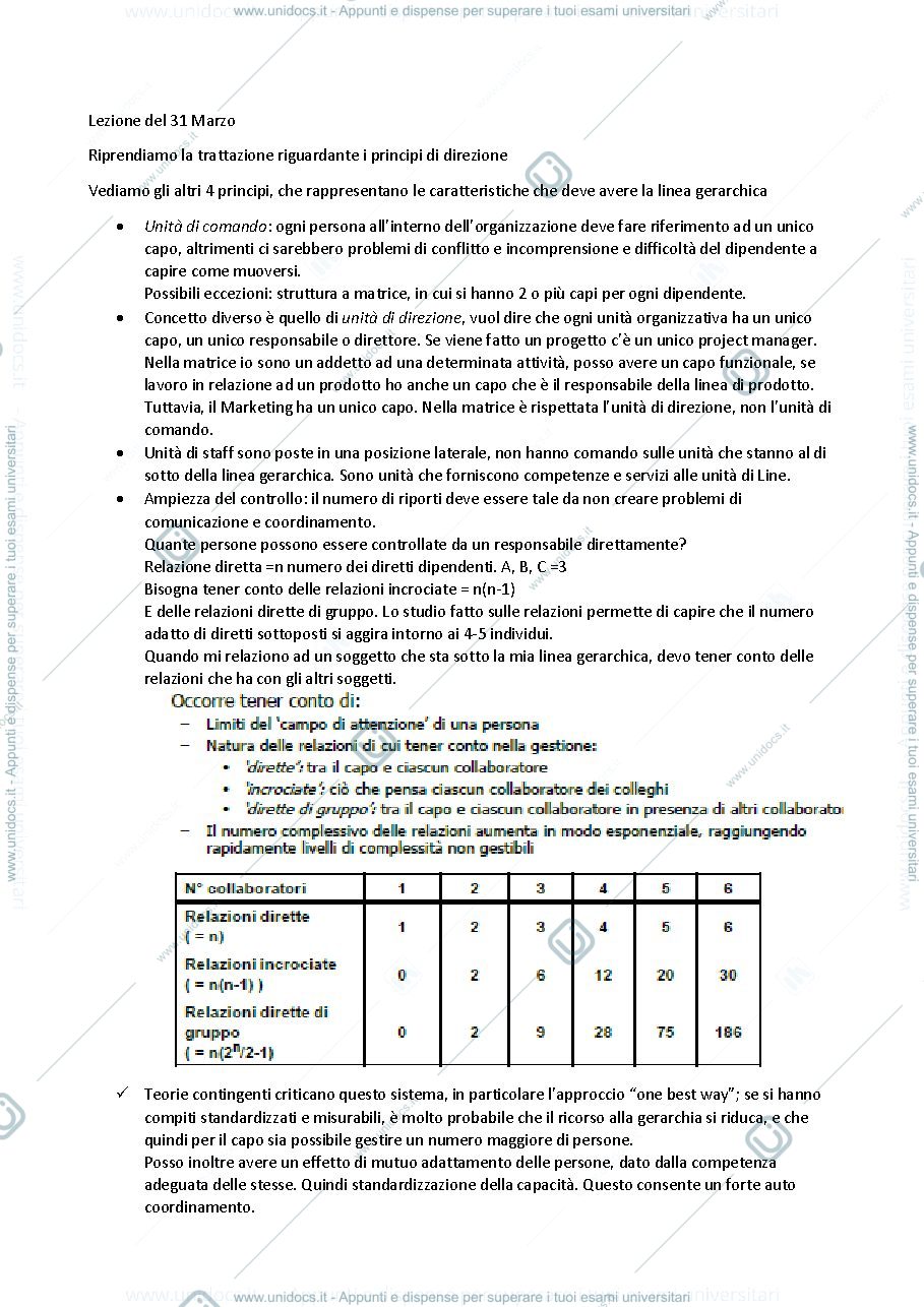 Anteprima pagina 1 — sistemi organizzativi