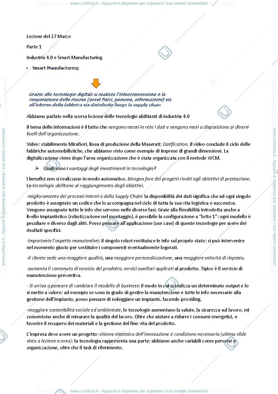 Anteprima pagina 1 — sistemi organizzativi