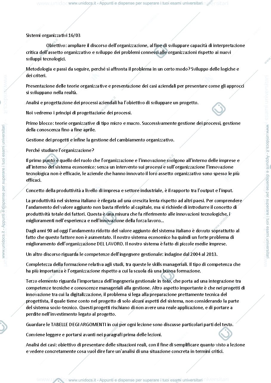 Anteprima pagina 1 — APPunti del corso di sistemi 2019/2020 lezione introduttiva