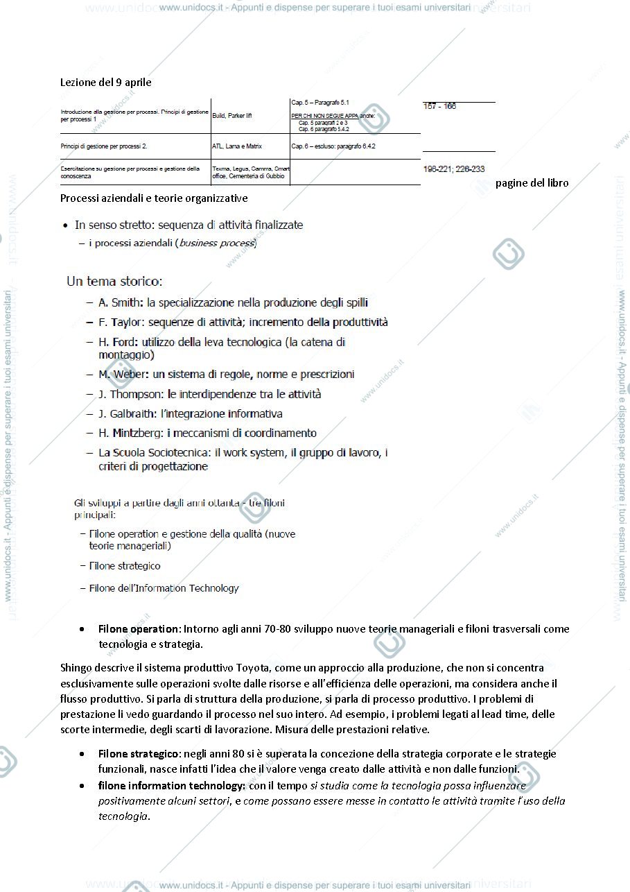 Anteprima pagina 1 — sistemi organizzativi 