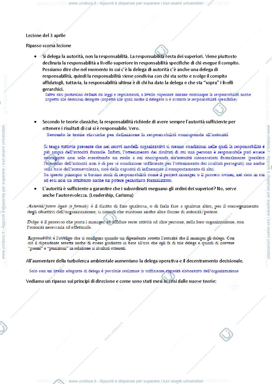 Anteprima pagina 1 — sistemi organizzativi