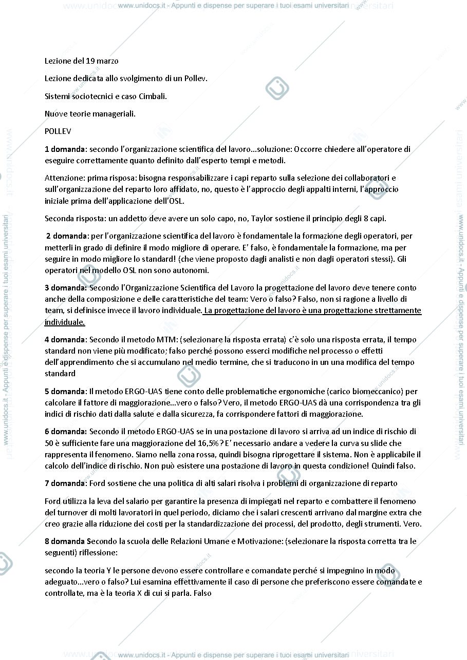 Anteprima pagina 1 — sistemi organizzativi