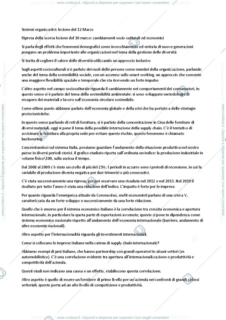 Anteprima pagina 1 — sistemi organizzativi 