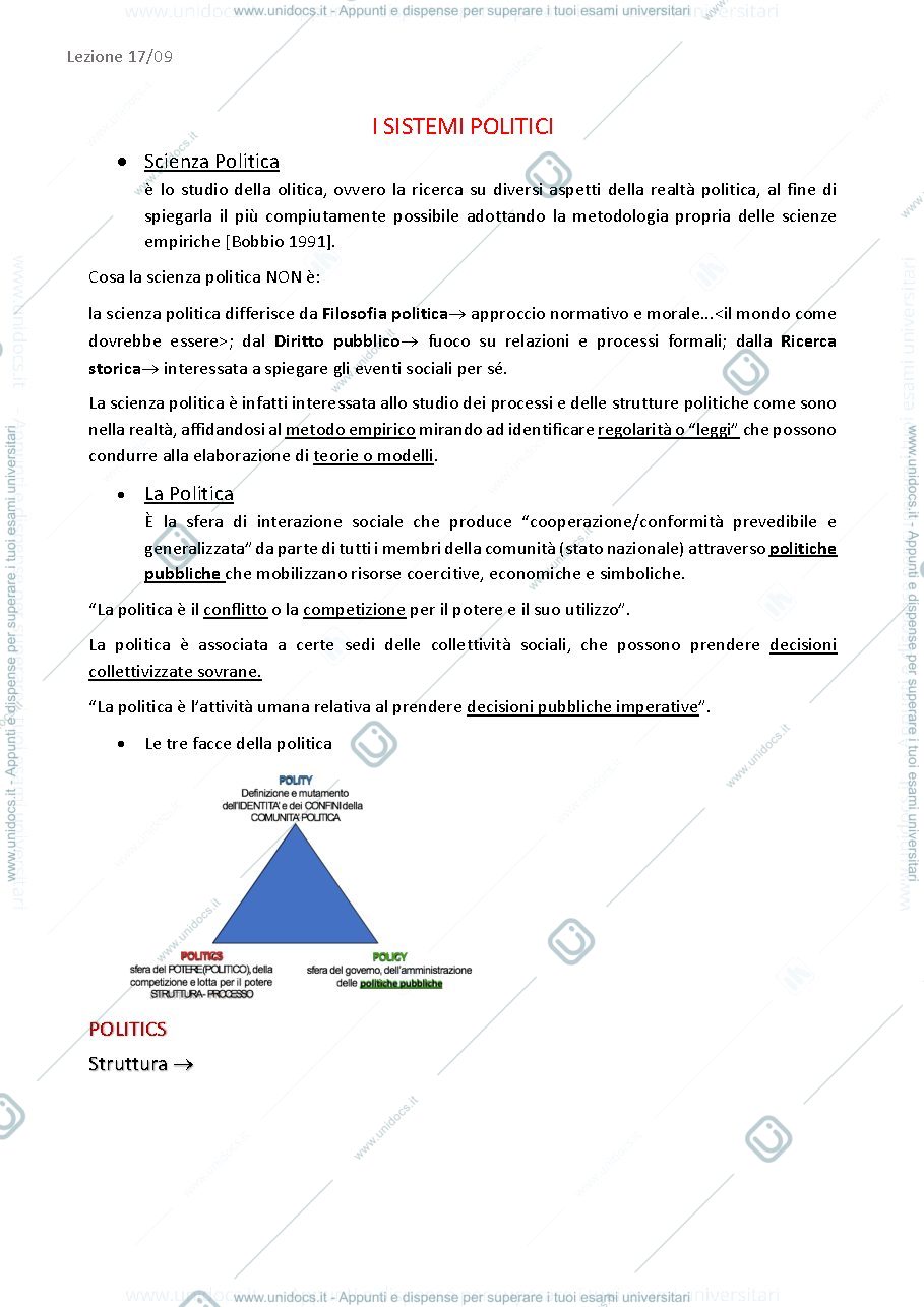 Anteprima pagina 1 — appunti gruppi di interesse