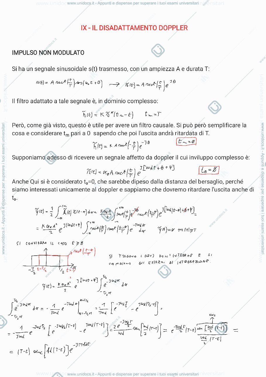 Anteprima pagina 1 — Disadattamento Doppler