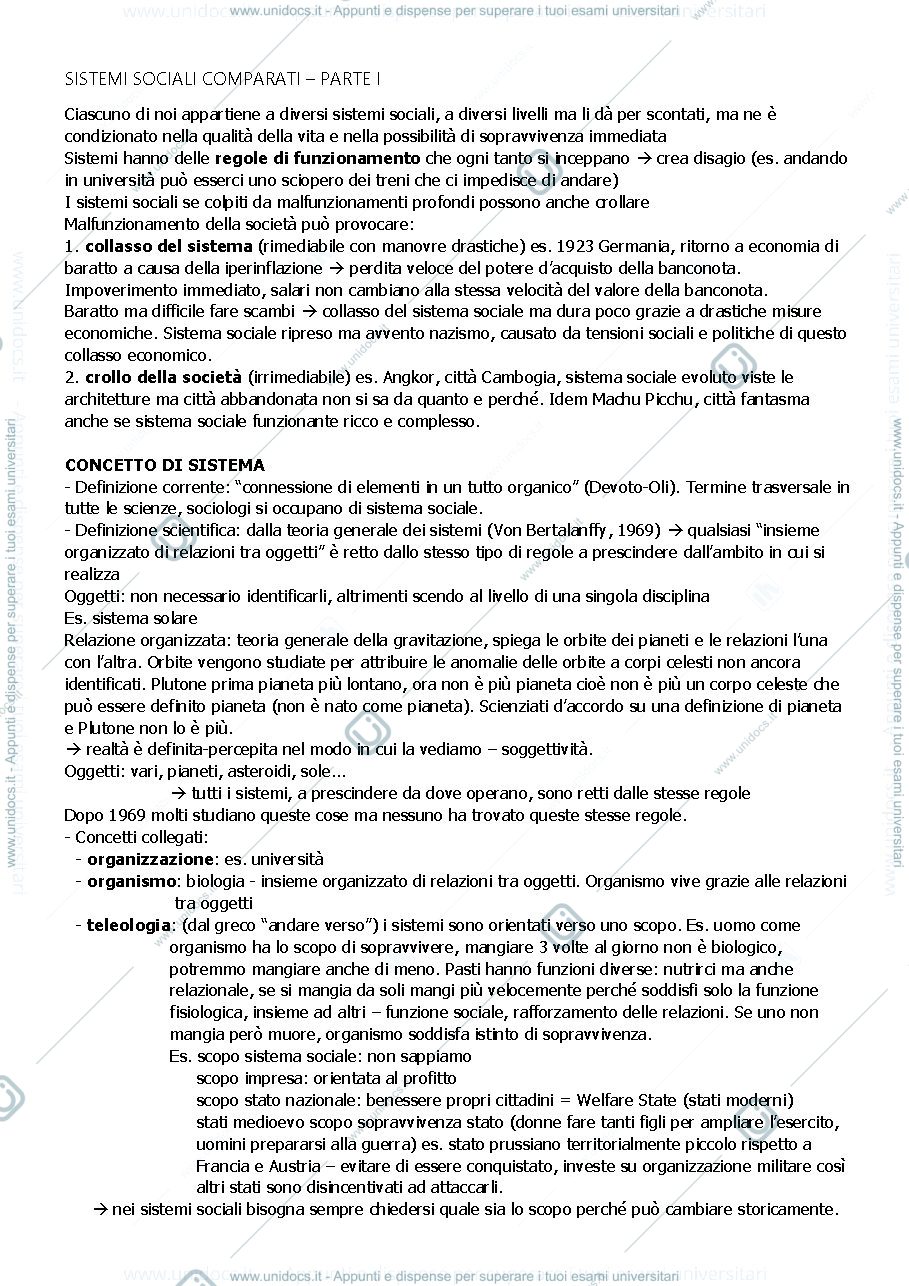 Anteprima pagina 1 — Schemi MODULO A SSC Chiesi