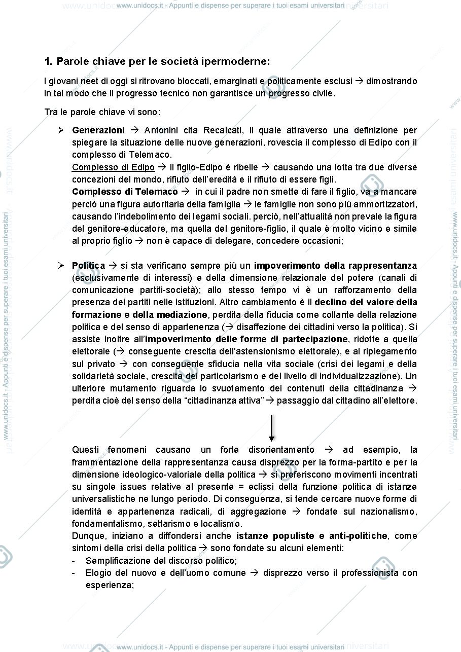 Anteprima pagina 2 — Giovani senza l'universo neet 