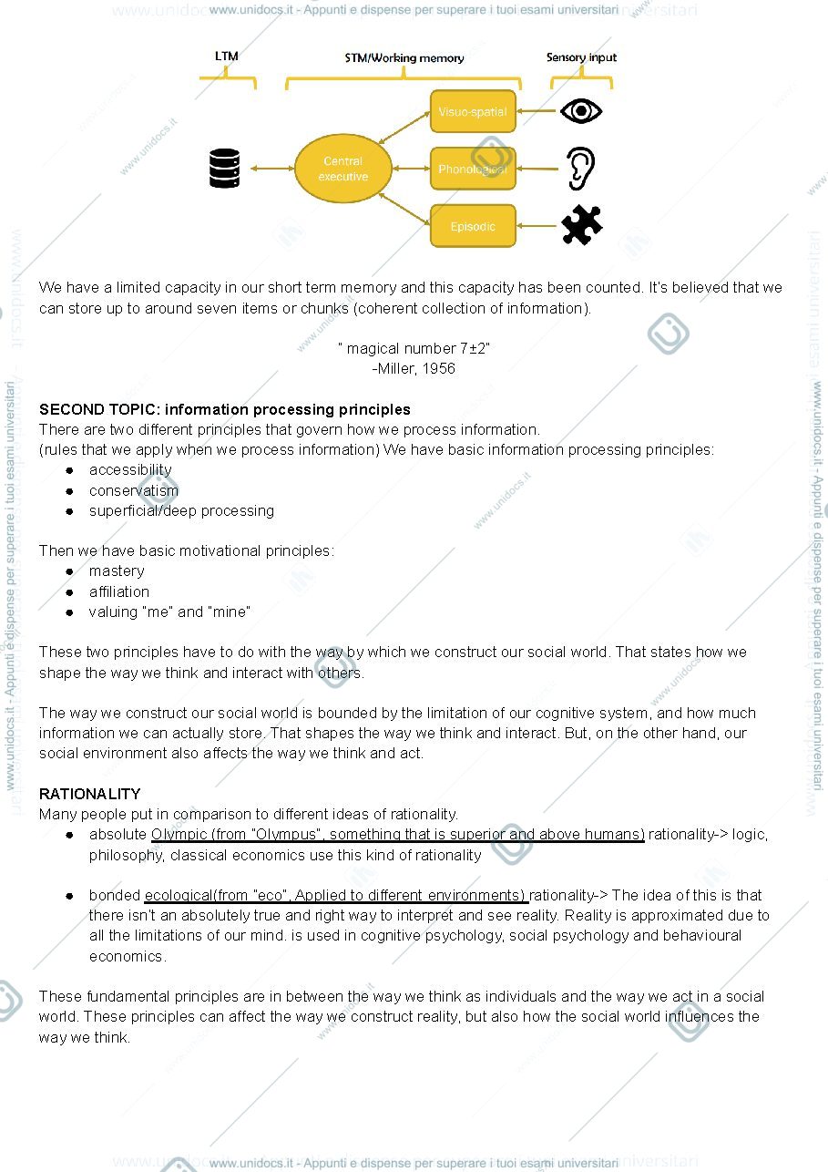 Anteprima pagina 3 — Social psychology - 1st semester