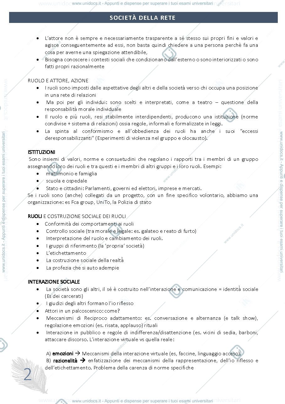 Anteprima pagina 2 — società della rete