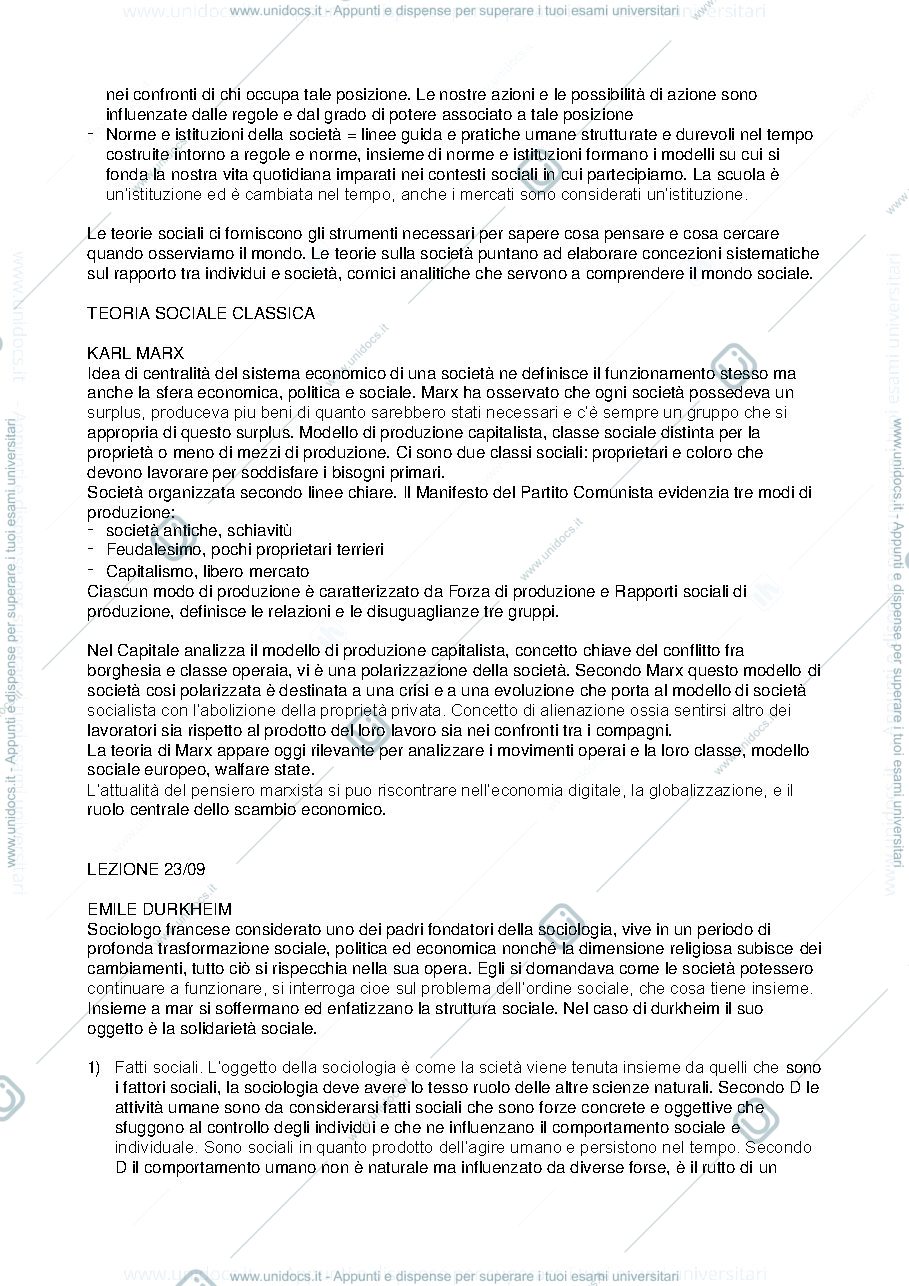 Anteprima pagina 2 — Appunti società della rete