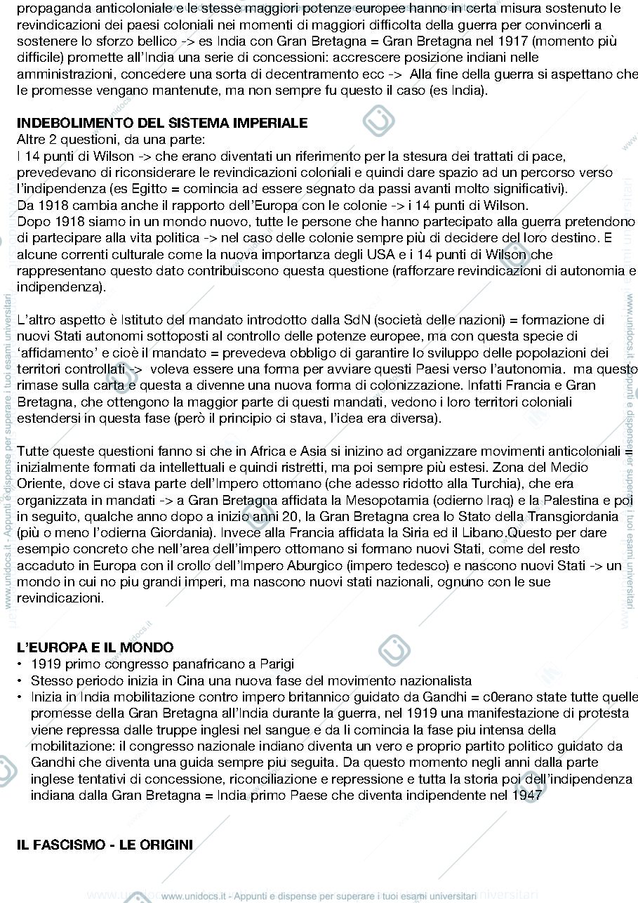 Anteprima pagina 2 — Appunti società di massa moda e costume nella storia del ‘900