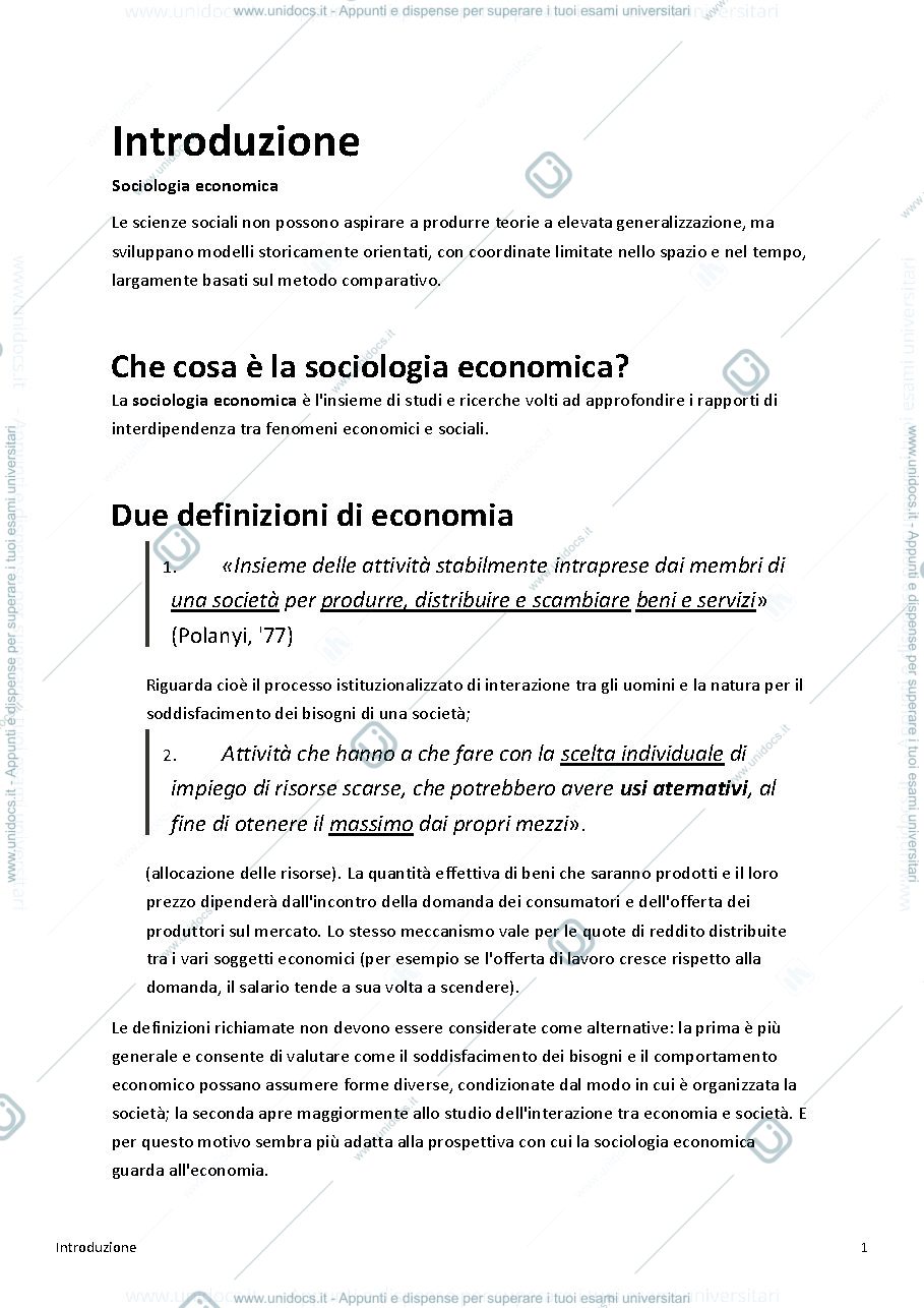 Anteprima pagina 1 — Introduzione