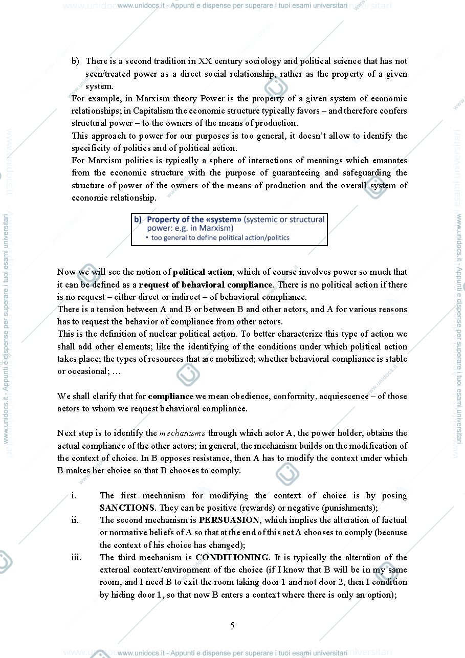 Anteprima pagina 5 — Lecture notes unit 1 of "Society, Politics and Institutions"