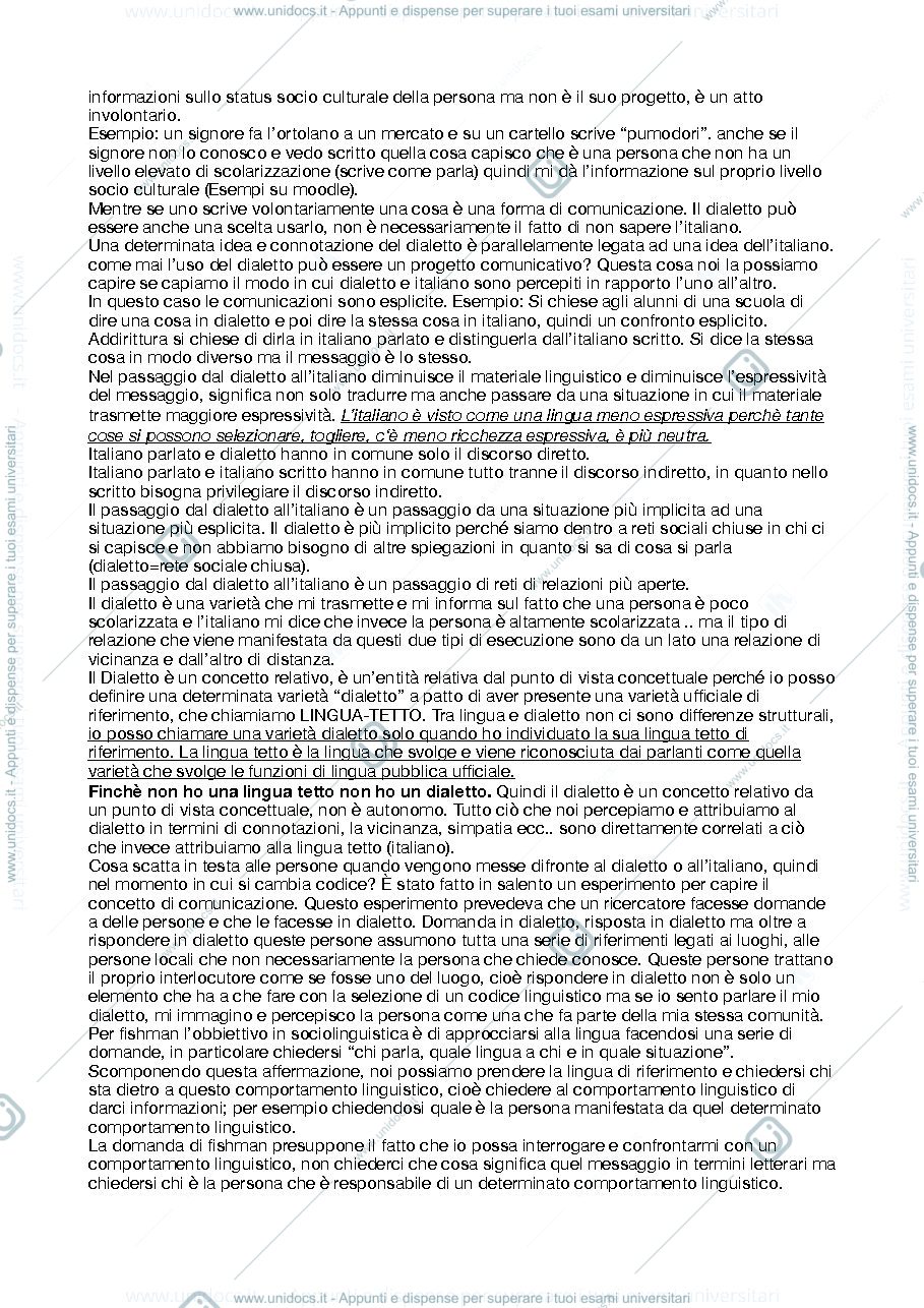 Anteprima pagina 4 — Sociolinguistica