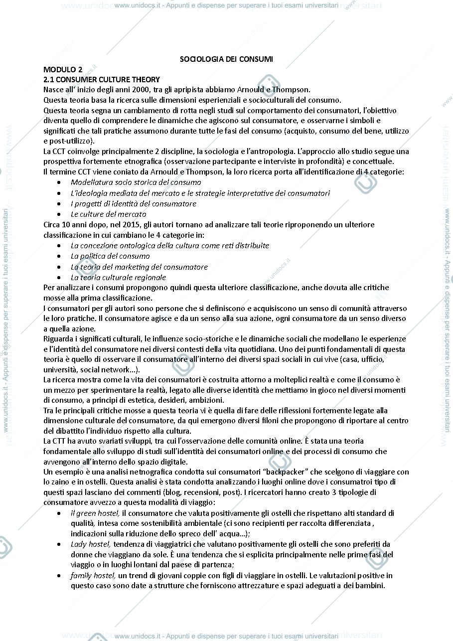 Anteprima pagina 1 — Modulo 2