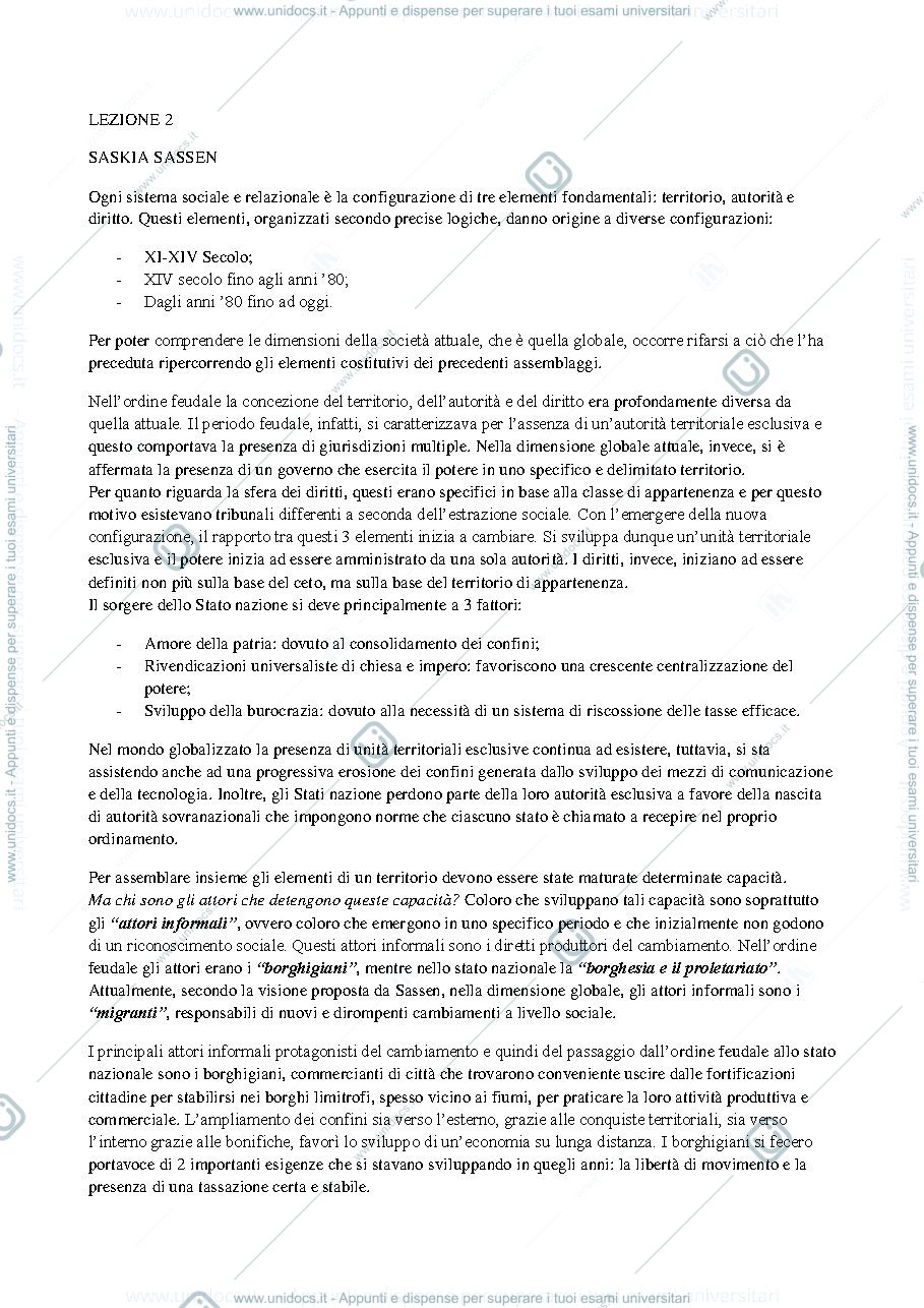 Anteprima pagina 3 — Appunti sociologia dei fenomeni politici