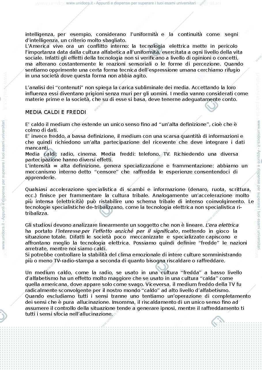 Anteprima pagina 3 — riassunto gli strumenti del comunicare